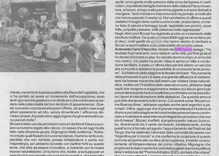 Agora לינה וארוחת בוקר Biccari